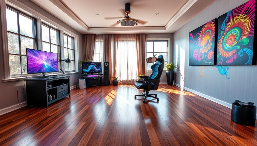 hardwood floors for vr