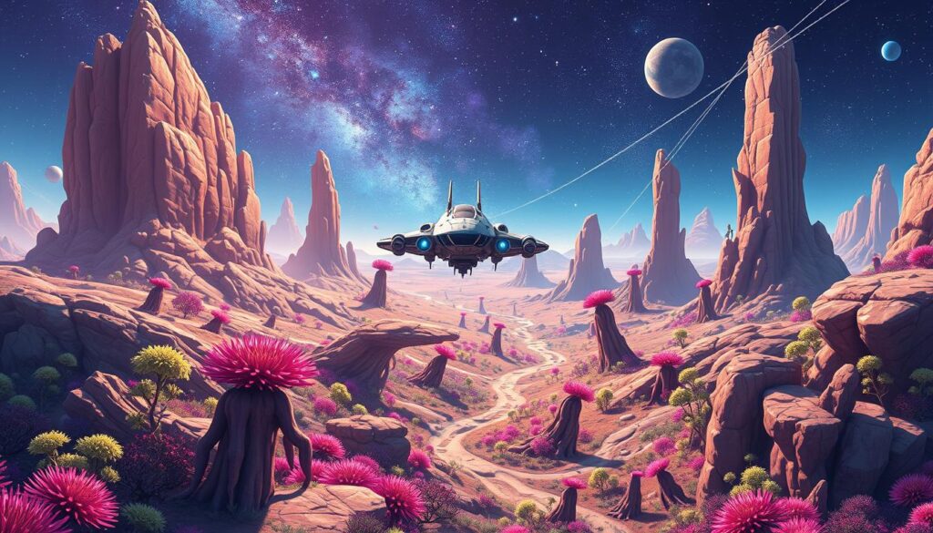 No Man's Sky VR Space Exploration