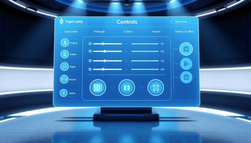 Sims 5 Game Controls Interface